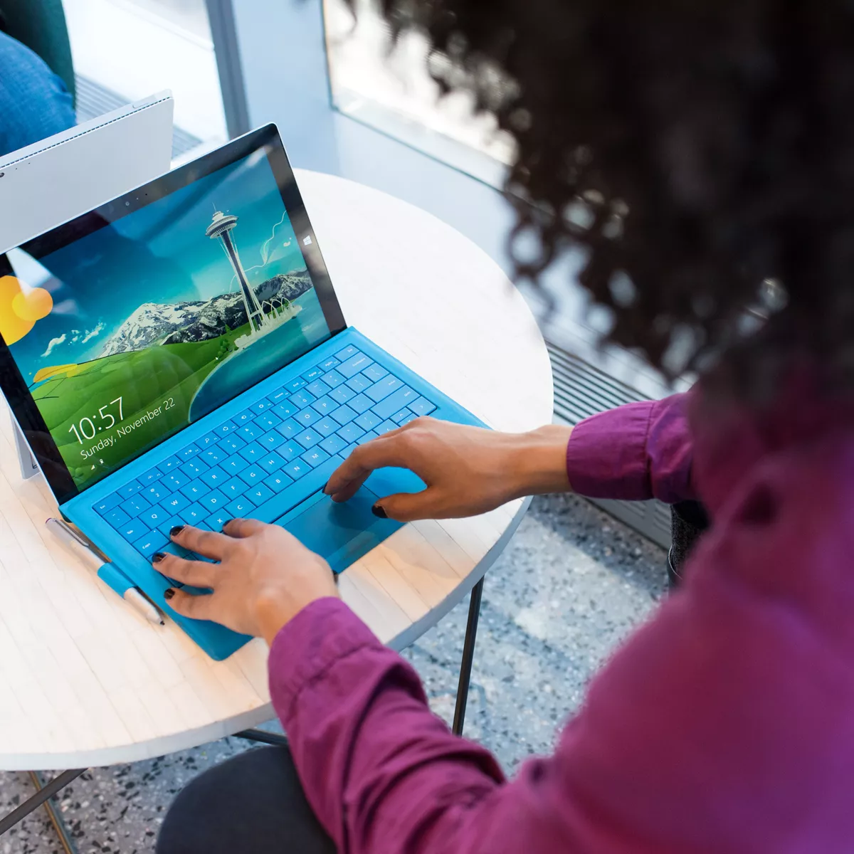 Woman On Laptop