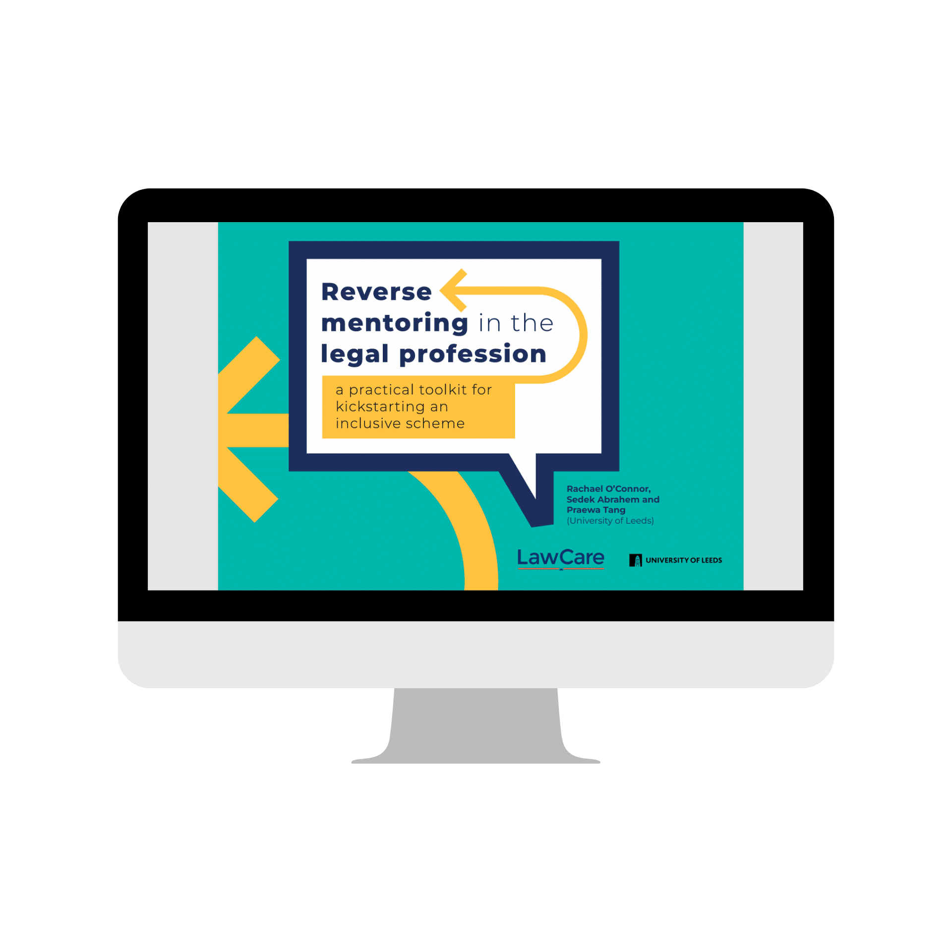 Screenshot of the reverse mentoring toolkit