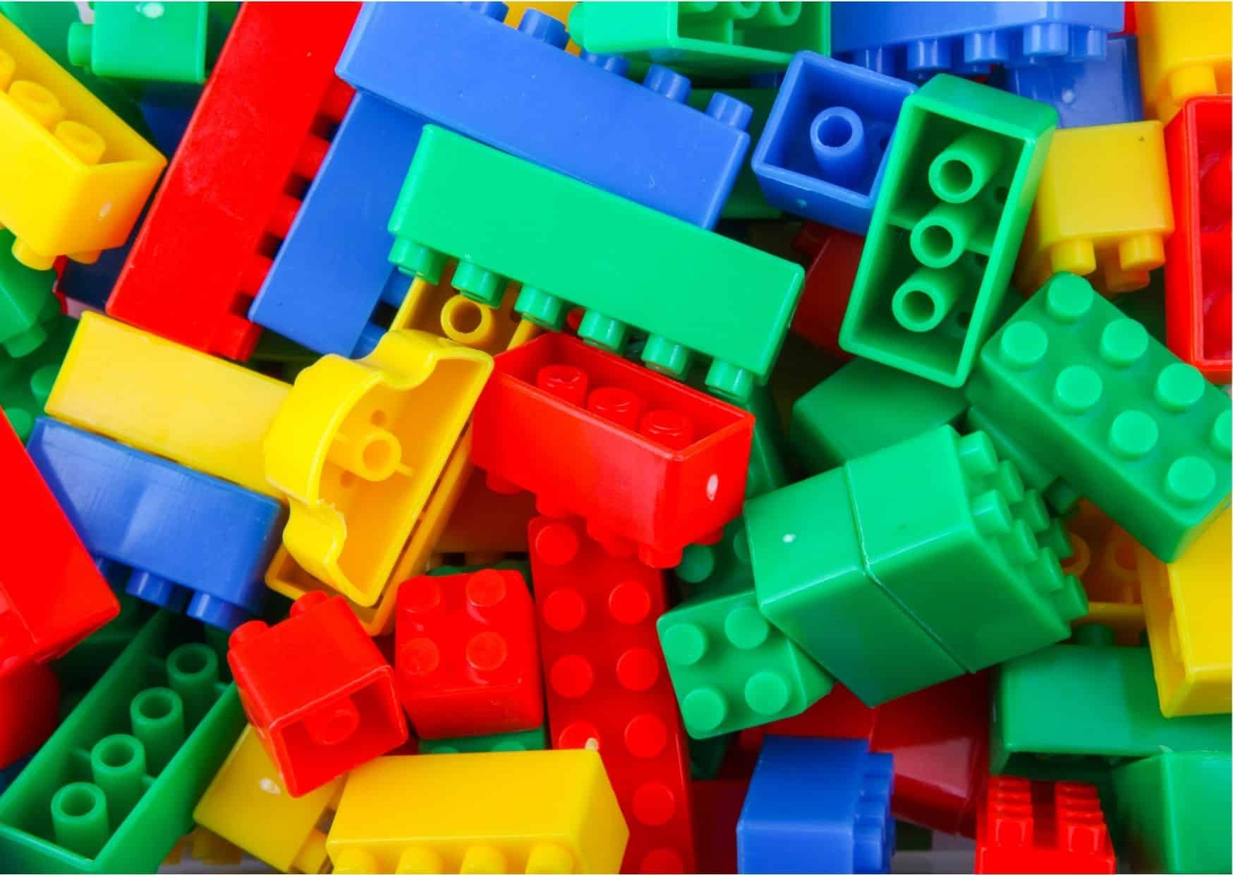 Pile of Lego bricks
